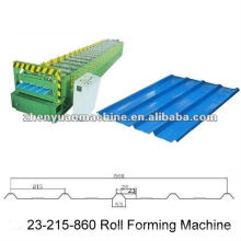 trapezoidal profile metal roofing sheet roll forming machine